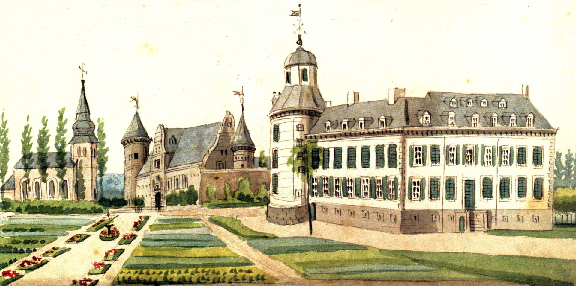 Ph van Gulpen, Kasteel Mheer
